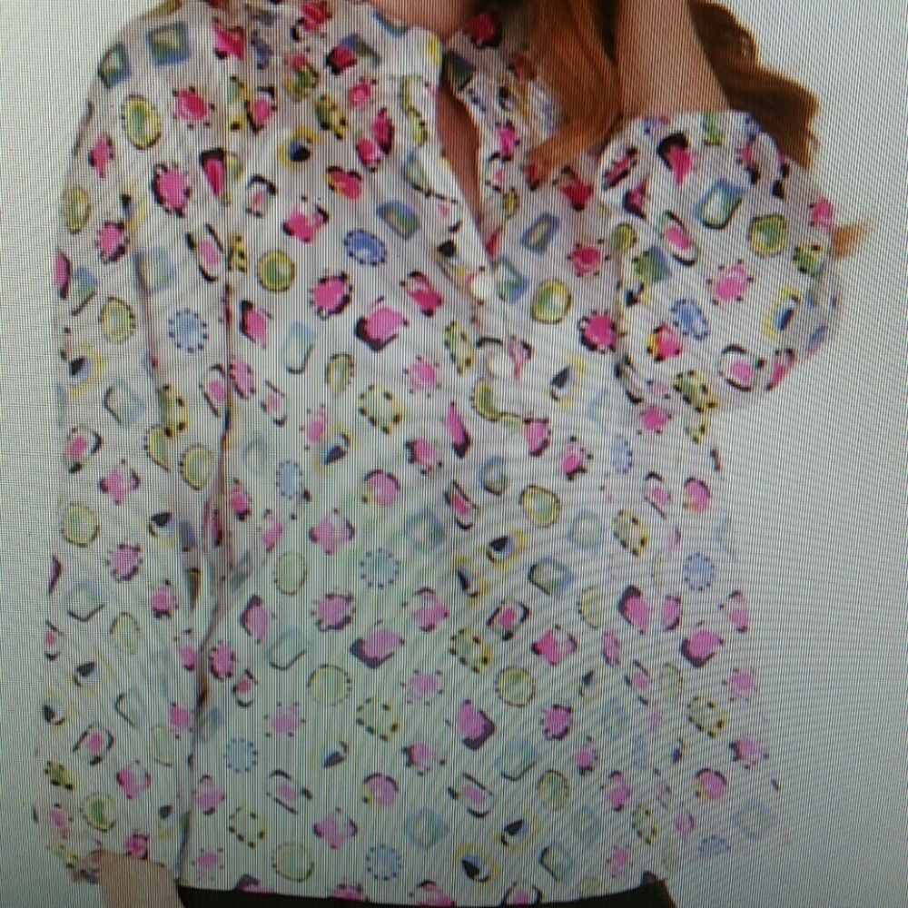 Kira Jewel Print Top